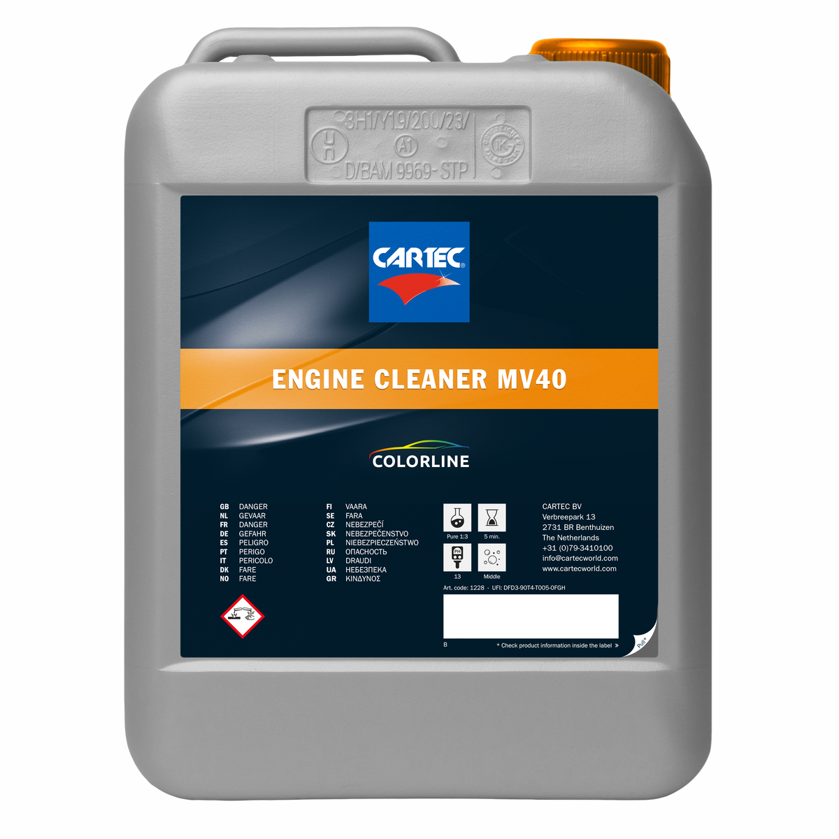 Engine Cleaner MV-40 - Motortvätt
