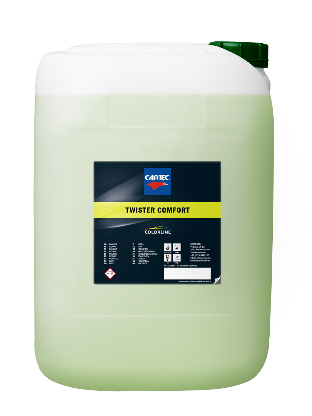 Twister Comfort - Alkalisk avfettning