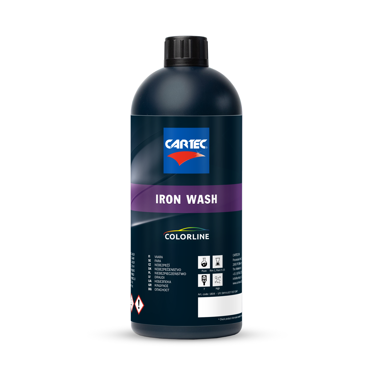 Iron Wash - Flygrostborttagning