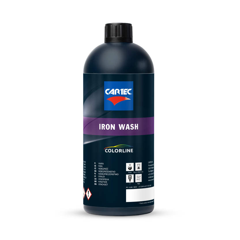 Iron Wash - Flygrostborttagning