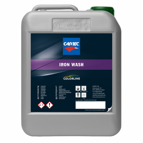 Iron Wash - Flygrostborttagning